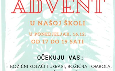 Advent u našoj školi