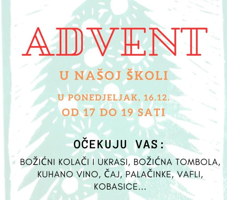 Advent u našoj školi