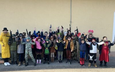 Veseli fašnik u Područnoj školi Psarjevo